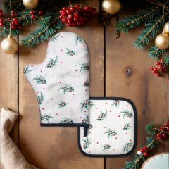 Набор кухонных прихваток "Остролист" 10366981