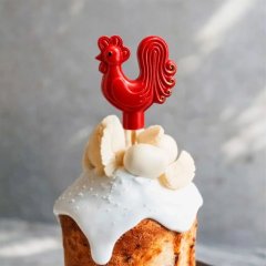 Молд силиконовый "Леденец-петушок" 6,3х5,4 см 