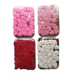 Фигурка из шоколадной глазури Сердечки Мини 