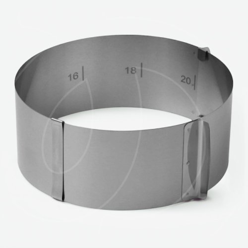 Форма металлическая для выпечки раздвижная Круг H8 D16-20 см 1205017