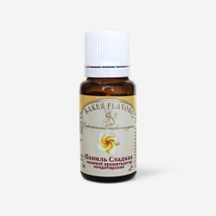 Ароматизатор пищевой Baker Flavors "Ваниль сладкая" 10 мл 