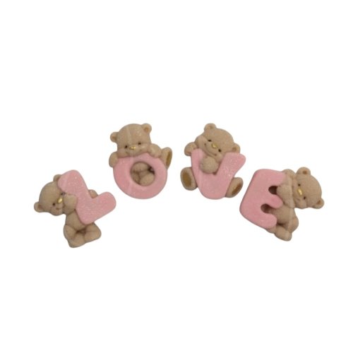 Фигурка из шоколадной глазури "Мишки LOVE" 